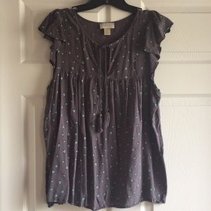 ☀️ Lowered price! Loft babydoll blouse